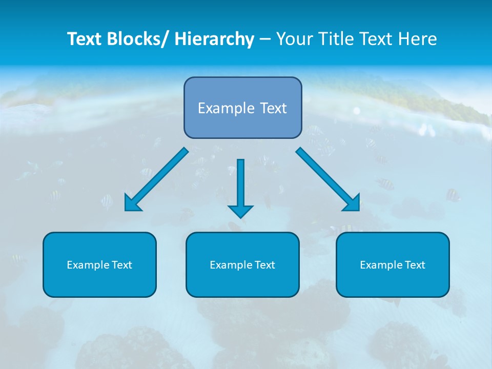 Snorkeling Split Undersea PowerPoint Template