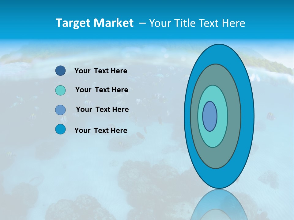 Snorkeling Split Undersea PowerPoint Template