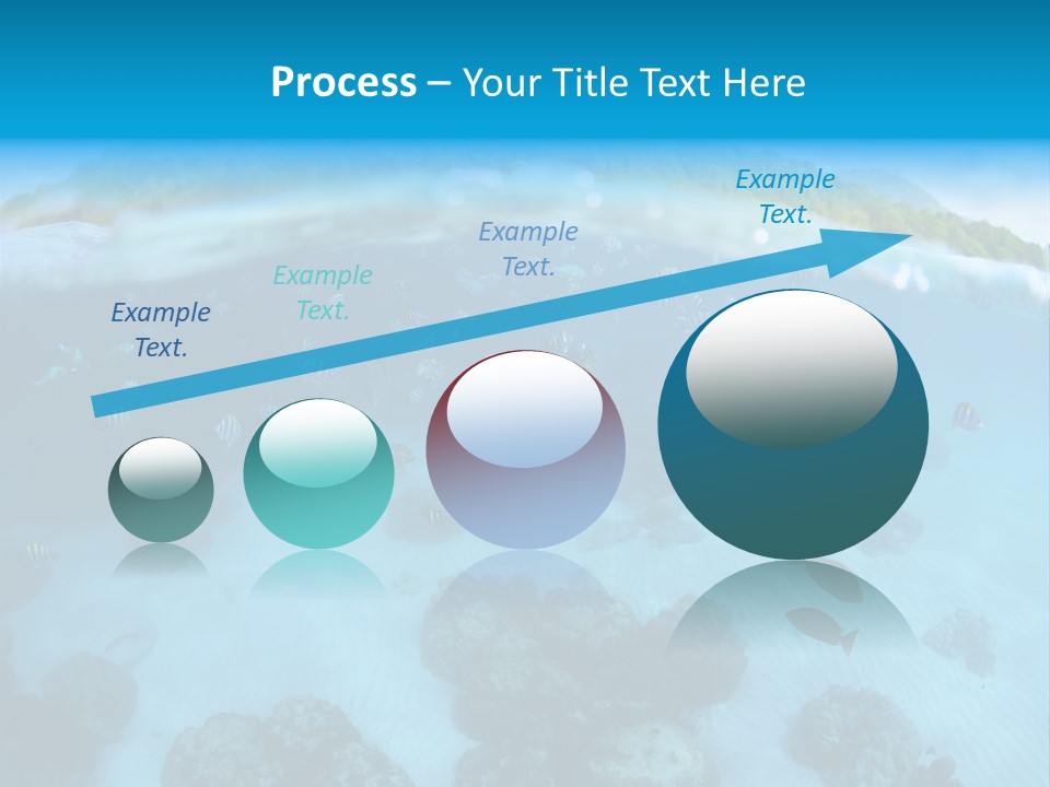 Snorkeling Split Undersea PowerPoint Template