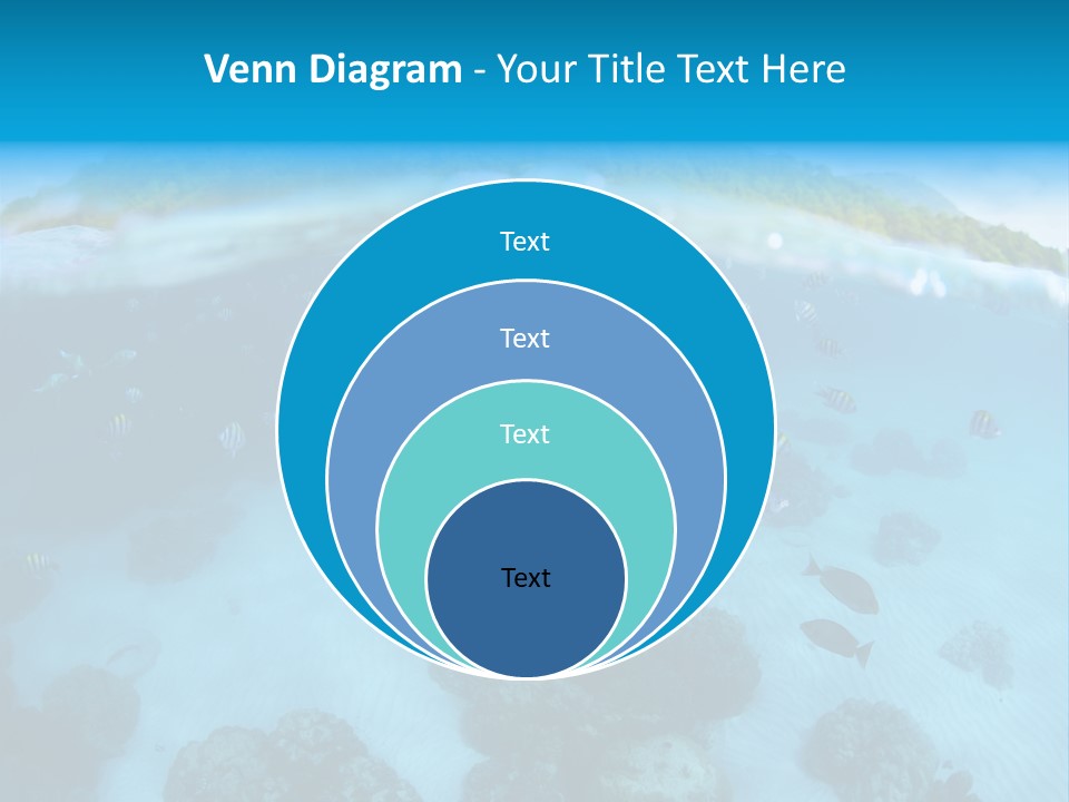 Snorkeling Split Undersea PowerPoint Template