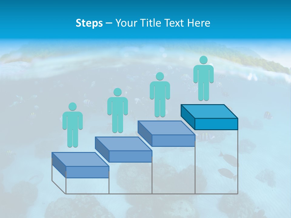 Snorkeling Split Undersea PowerPoint Template