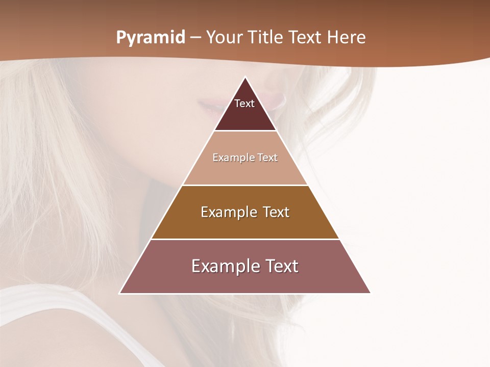 Beauty White Face PowerPoint Template