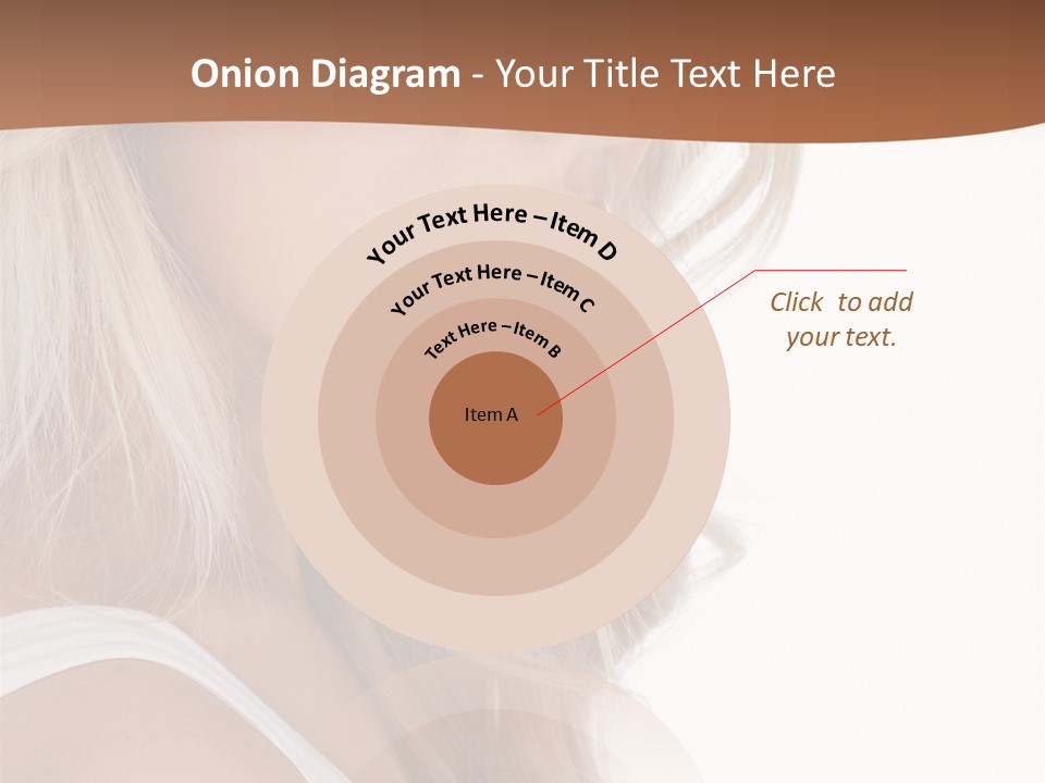 Beauty White Face PowerPoint Template