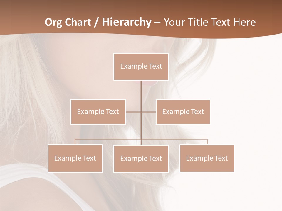 Beauty White Face PowerPoint Template