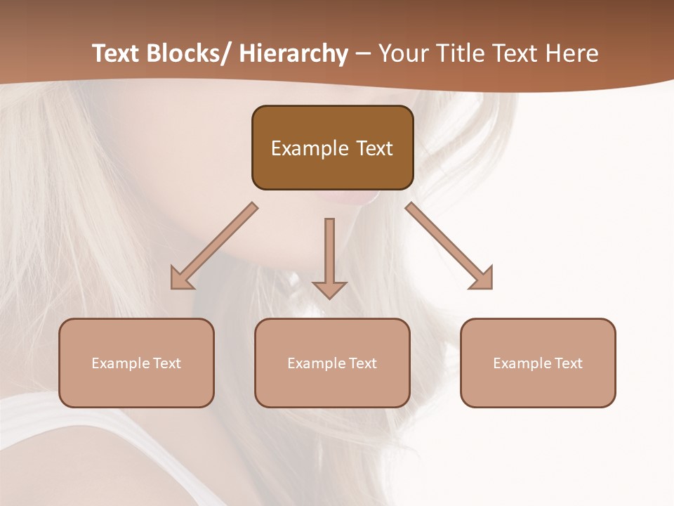 Beauty White Face PowerPoint Template