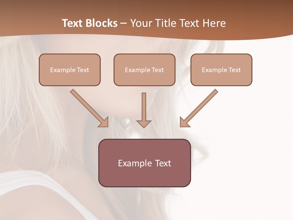 Beauty White Face PowerPoint Template