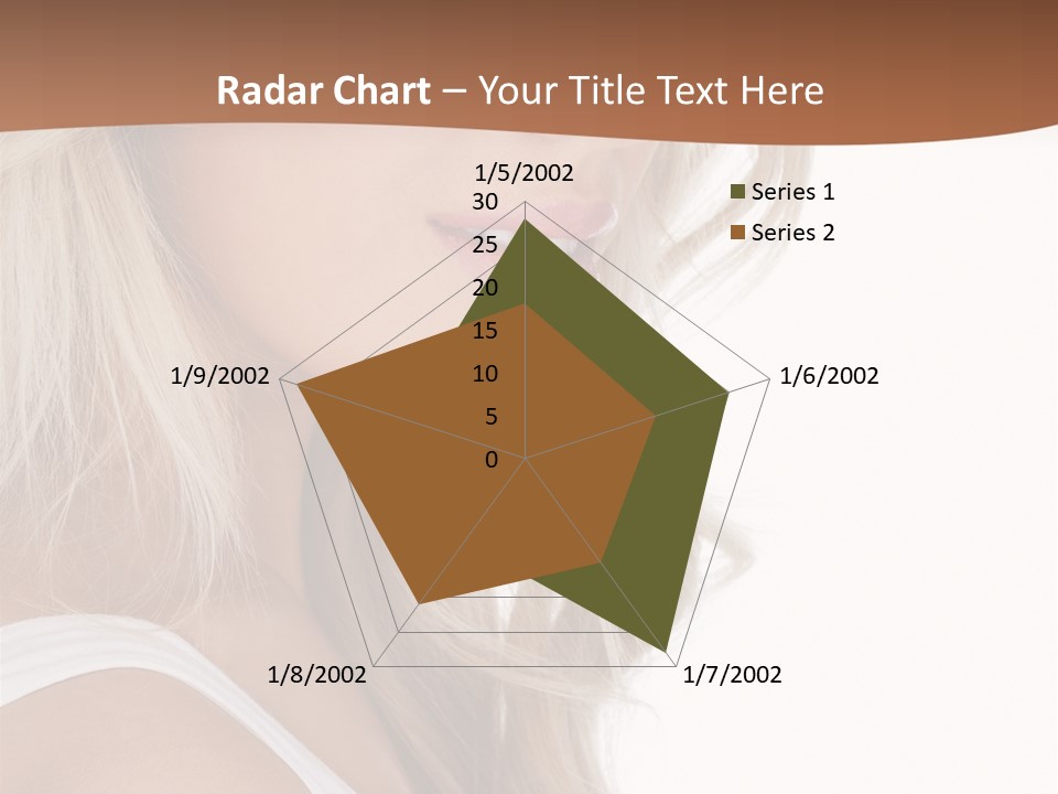 Beauty White Face PowerPoint Template