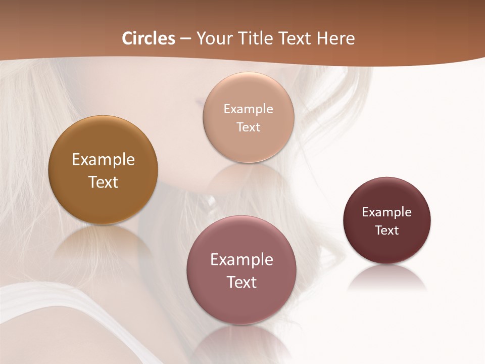 Beauty White Face PowerPoint Template