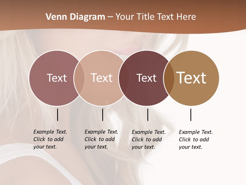 Beauty White Face PowerPoint Template