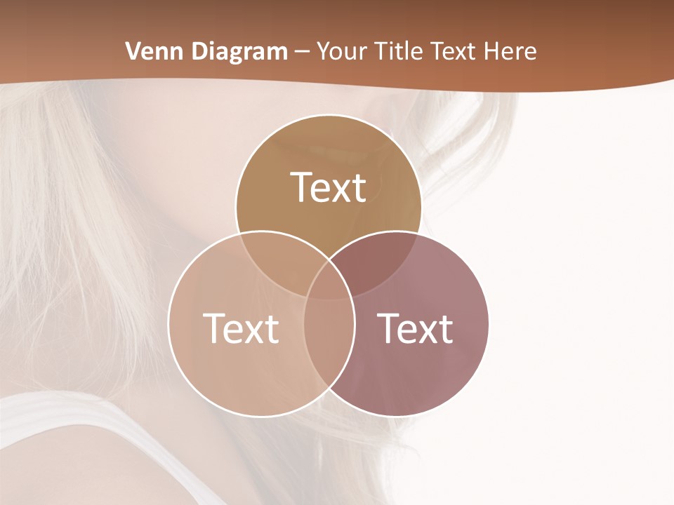 Beauty White Face PowerPoint Template