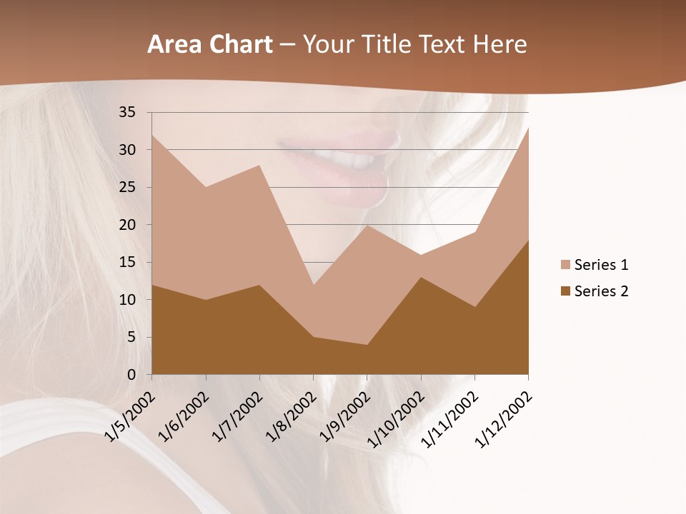 Beauty White Face PowerPoint Template