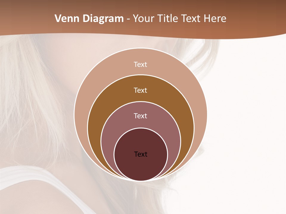 Beauty White Face PowerPoint Template