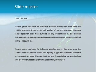 Wide Endangered Snorkeling PowerPoint Template