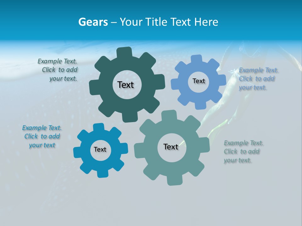 Wide Endangered Snorkeling PowerPoint Template