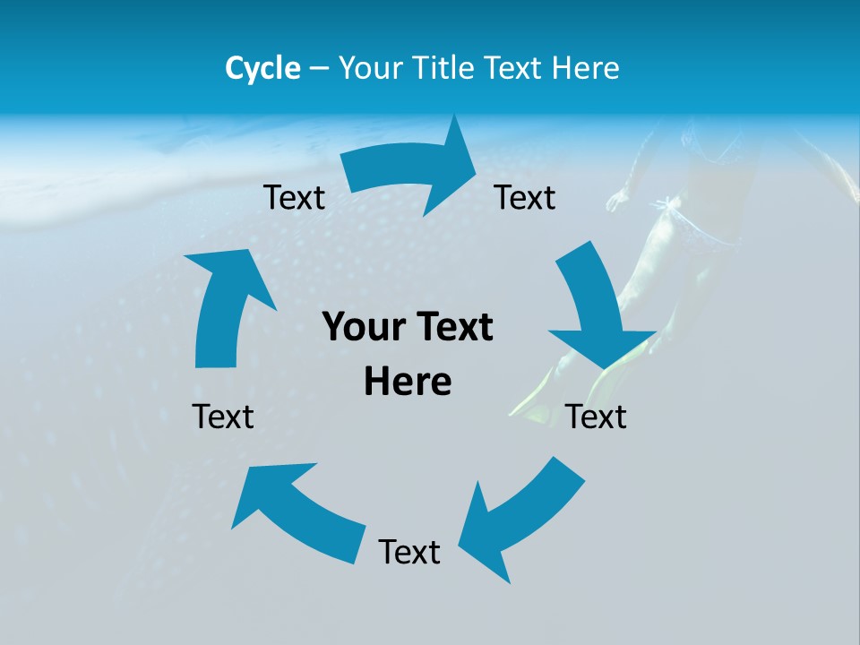 Wide Endangered Snorkeling PowerPoint Template