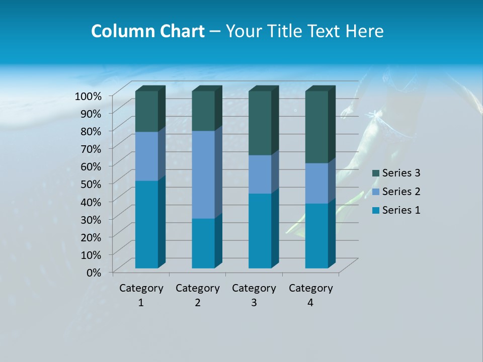 Wide Endangered Snorkeling PowerPoint Template