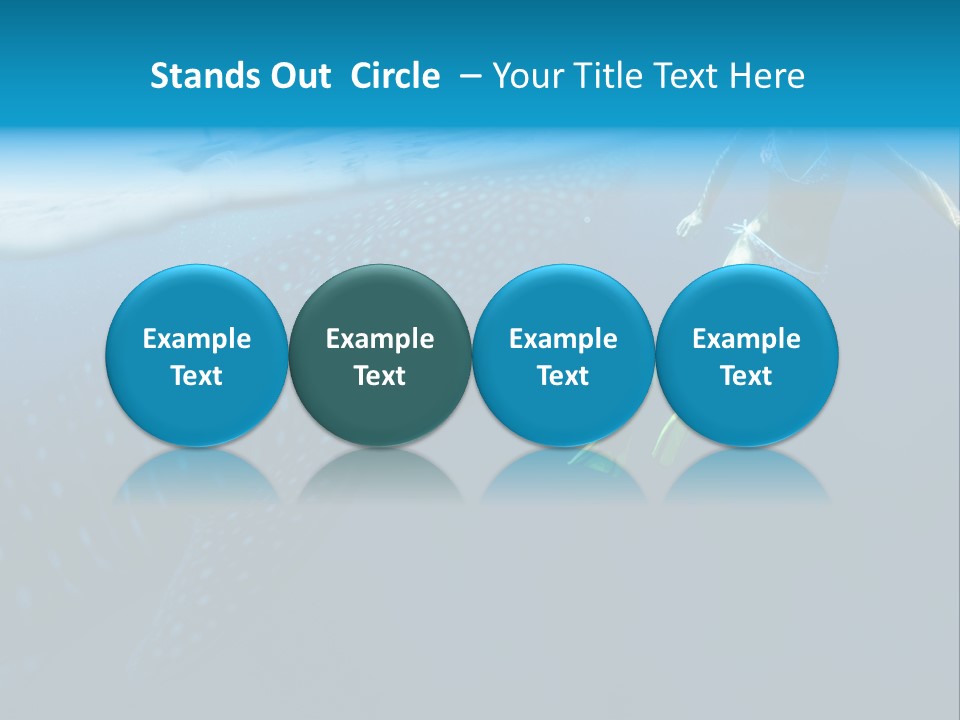 Wide Endangered Snorkeling PowerPoint Template