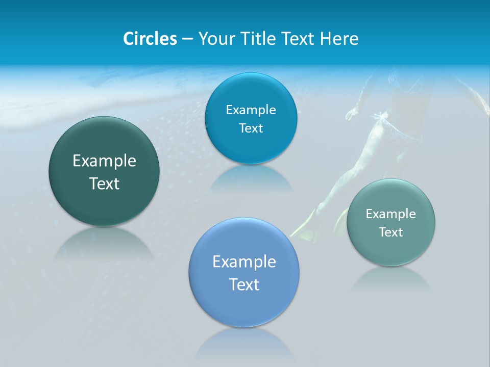 Wide Endangered Snorkeling PowerPoint Template
