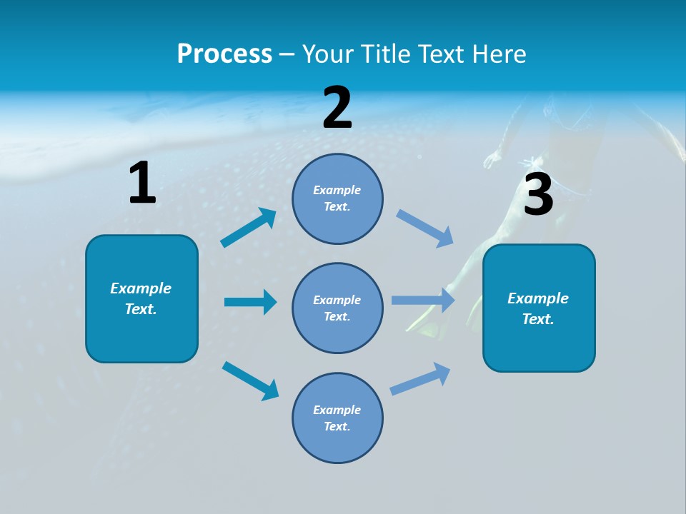 Wide Endangered Snorkeling PowerPoint Template