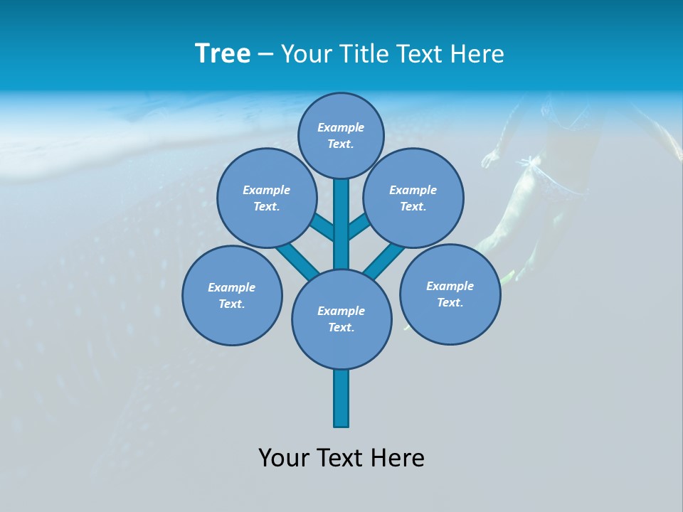 Wide Endangered Snorkeling PowerPoint Template