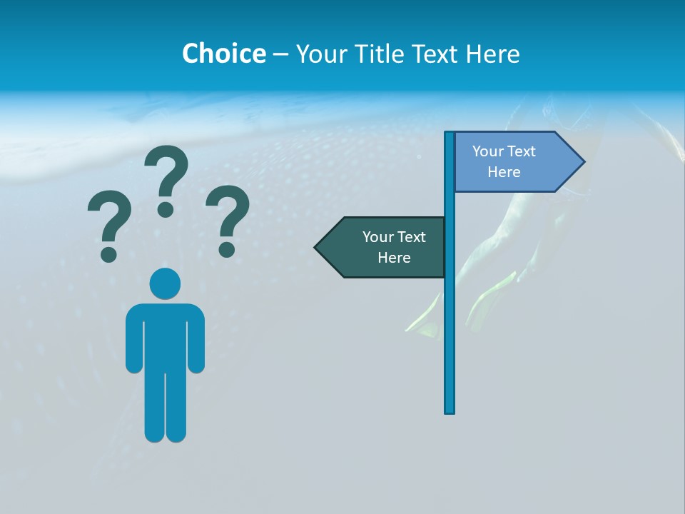 Wide Endangered Snorkeling PowerPoint Template