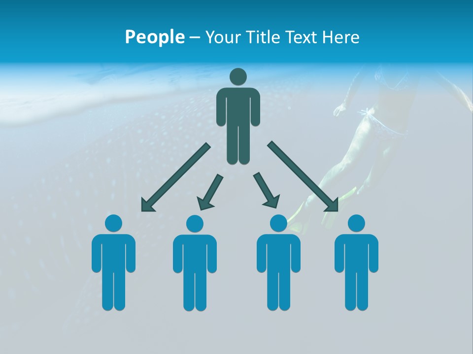 Wide Endangered Snorkeling PowerPoint Template