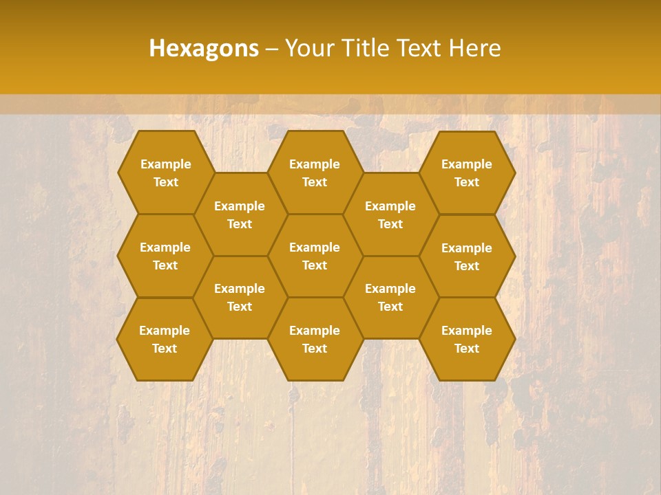 Metal Element Backdrop PowerPoint Template