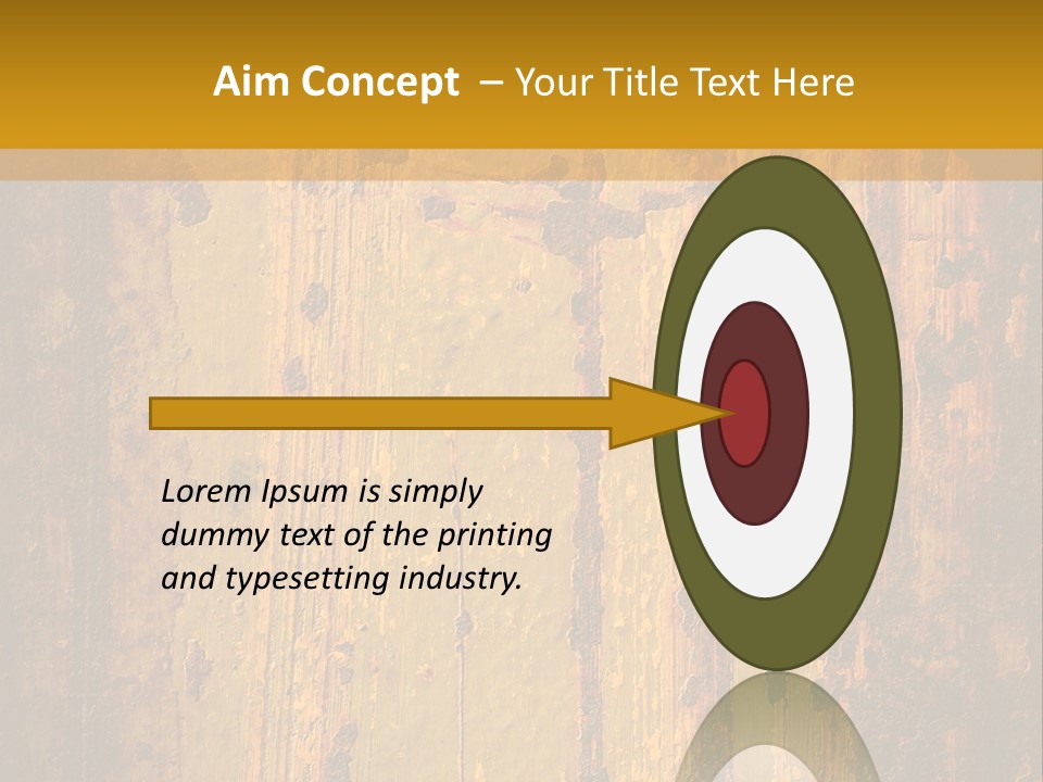 Metal Element Backdrop PowerPoint Template