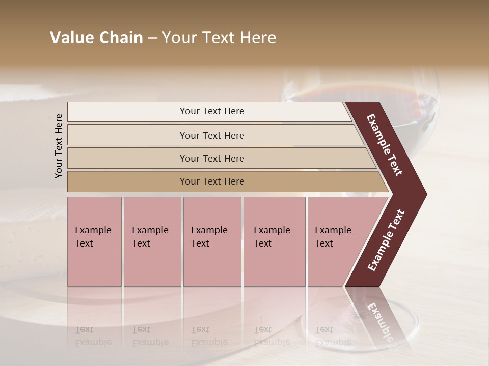 Cheeses Glass French PowerPoint Template