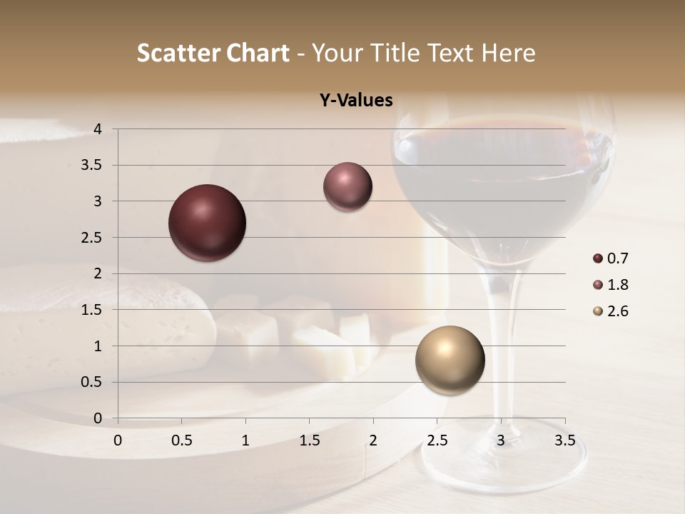 Cheeses Glass French PowerPoint Template