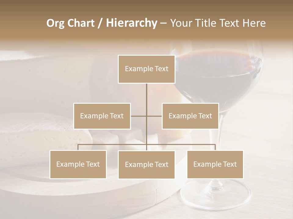 Cheeses Glass French PowerPoint Template