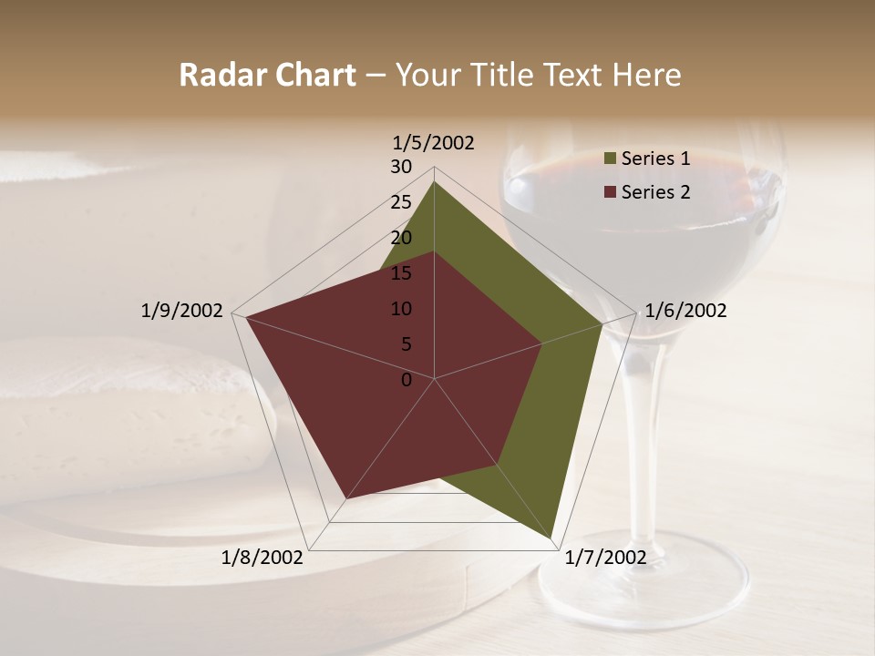 Cheeses Glass French PowerPoint Template