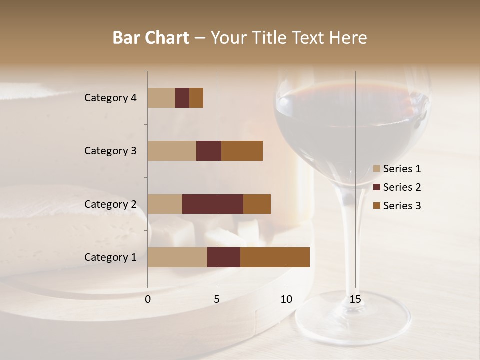 Cheeses Glass French PowerPoint Template