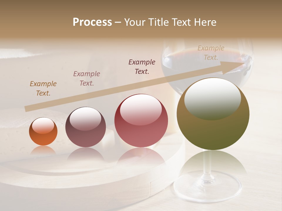 Cheeses Glass French PowerPoint Template