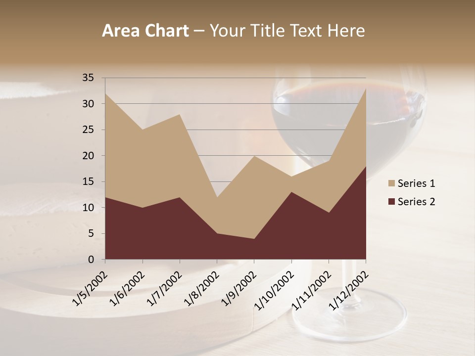 Cheeses Glass French PowerPoint Template