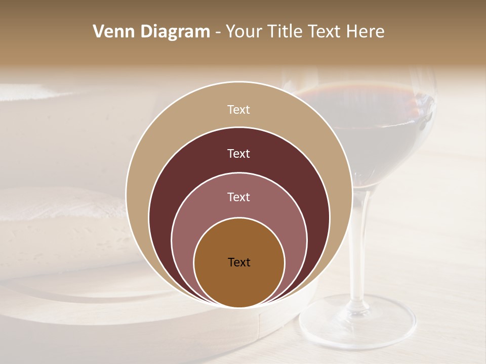 Cheeses Glass French PowerPoint Template