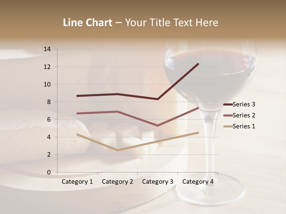 Cheeses Glass French PowerPoint Template