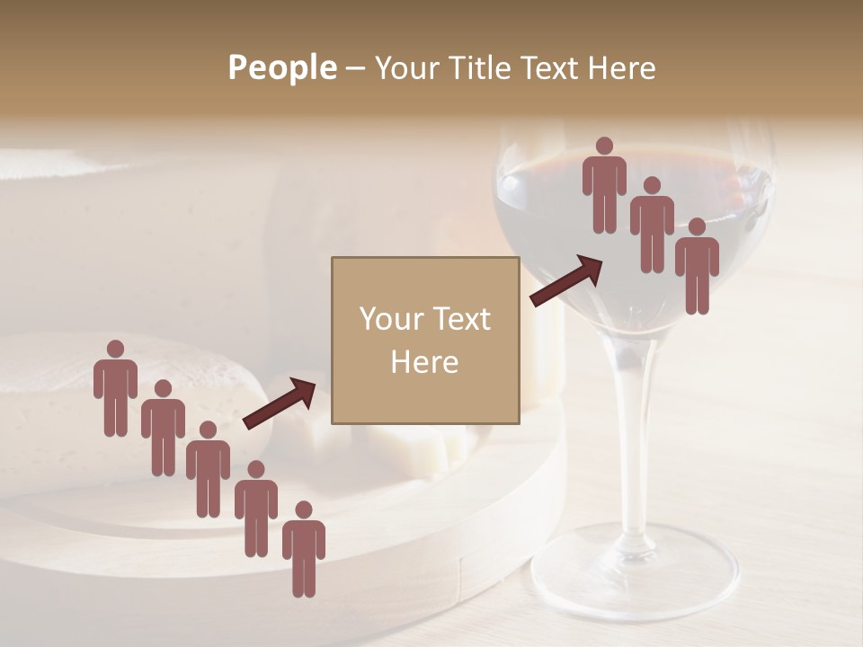 Cheeses Glass French PowerPoint Template