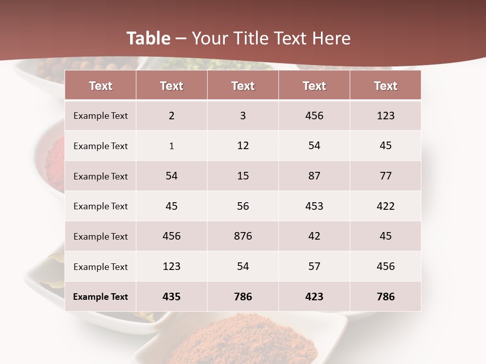Salt Powder Diversity PowerPoint Template