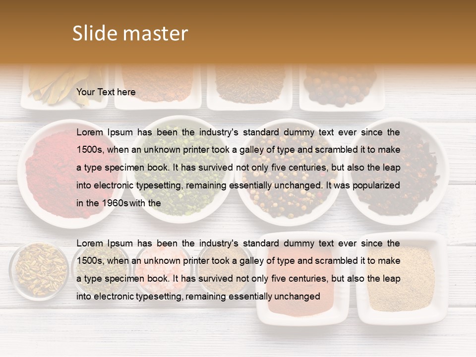 Colour Season Leaf PowerPoint Template