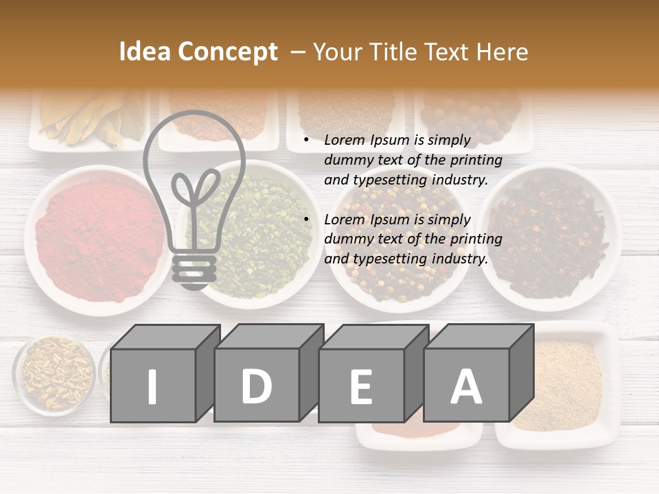 Colour Season Leaf PowerPoint Template