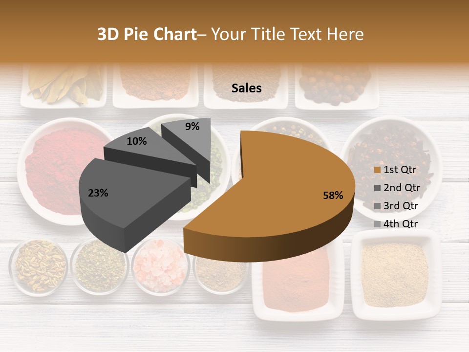 Colour Season Leaf PowerPoint Template