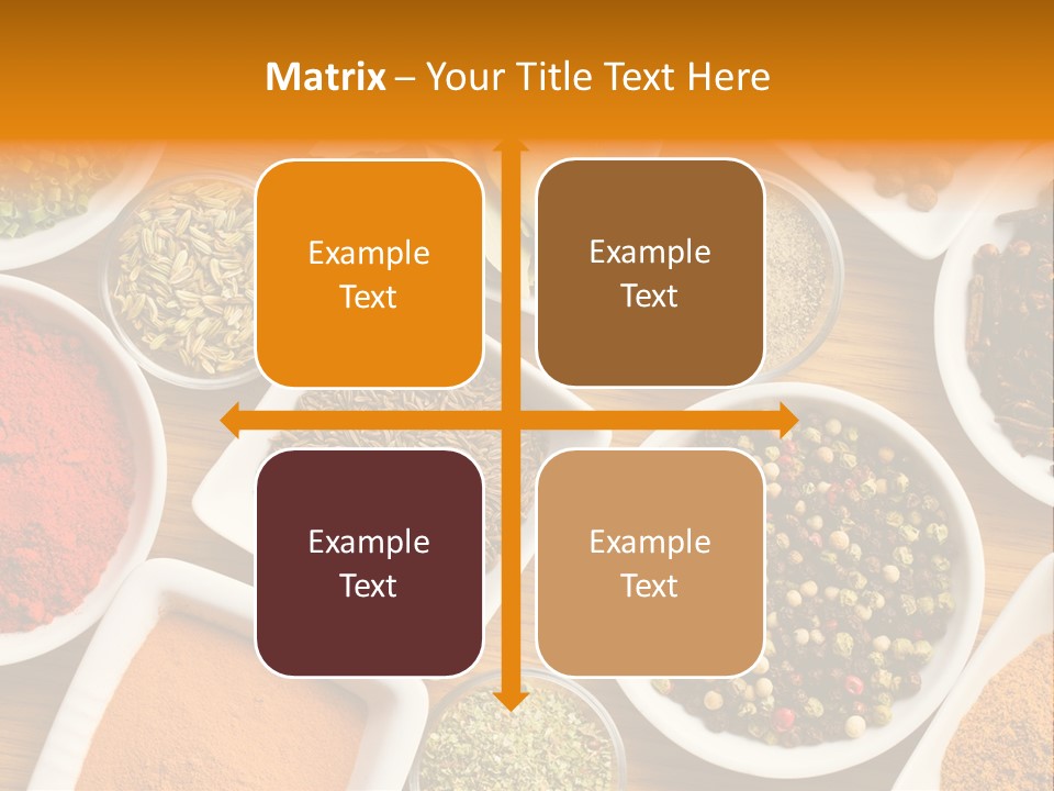 Red Clove Flavour PowerPoint Template