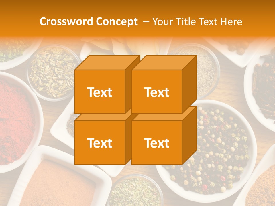 Red Clove Flavour PowerPoint Template