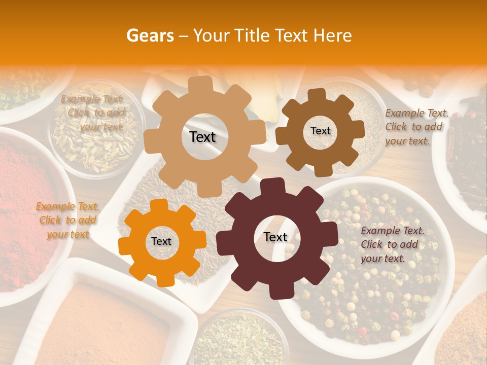 Red Clove Flavour PowerPoint Template