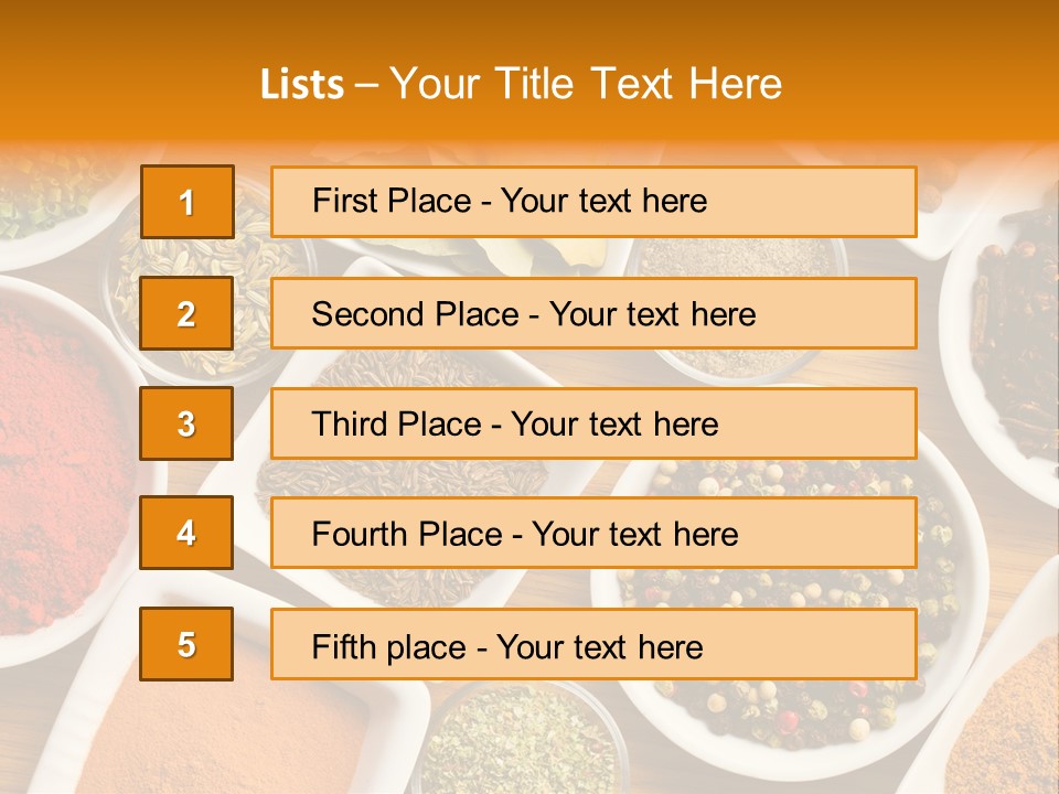 Red Clove Flavour PowerPoint Template