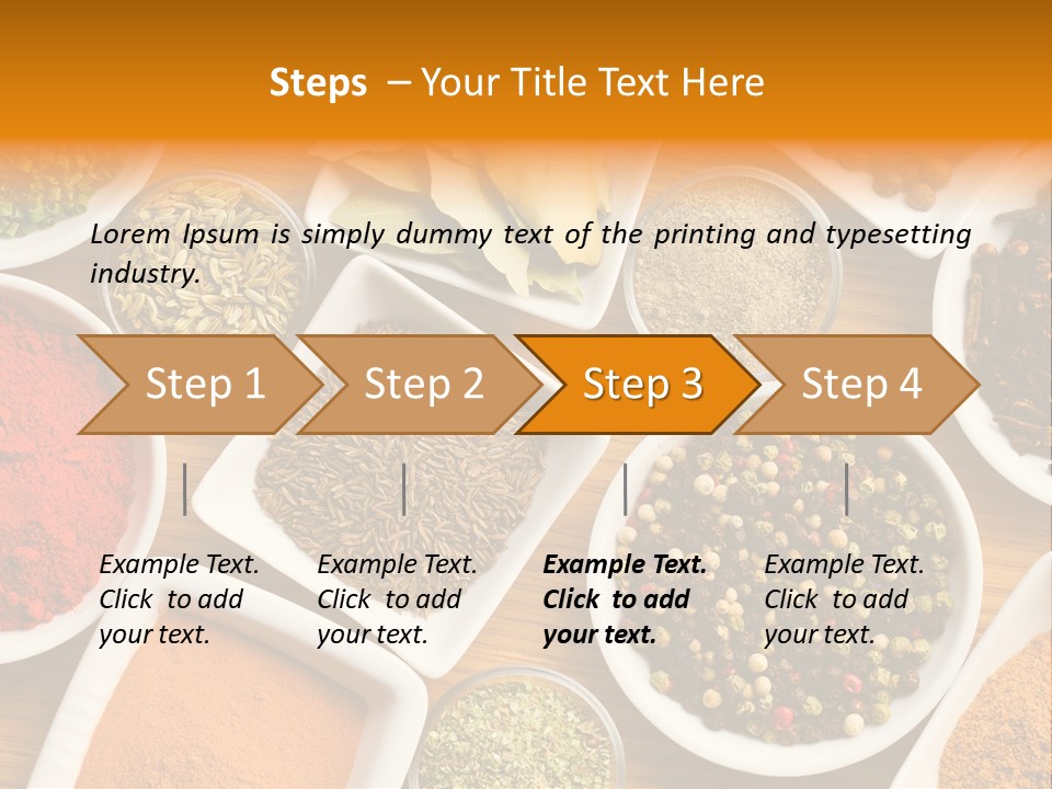 Red Clove Flavour PowerPoint Template