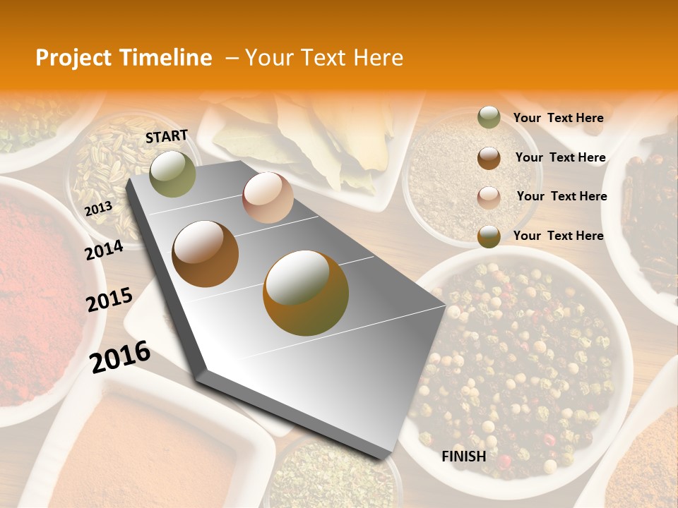 Red Clove Flavour PowerPoint Template