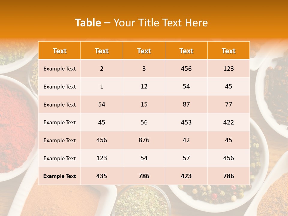 Red Clove Flavour PowerPoint Template