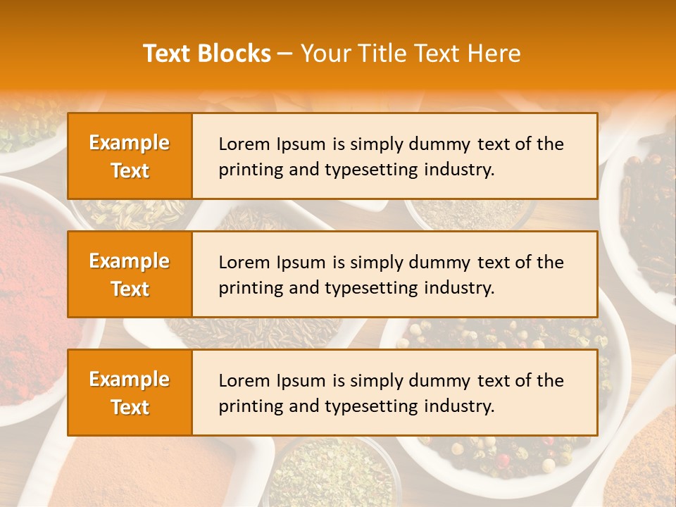 Red Clove Flavour PowerPoint Template